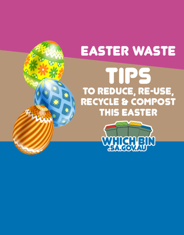 Why waste it? Eggsellent ways to avoid, reduce, reuse, recycle and compost waste this Easter!